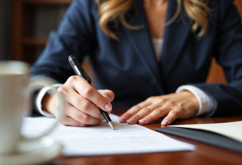 close up lawyer signing papers Reforma Laboral y Proveedores Independientes: El Checklist clave Analía Durán Abogados Derecho Laboral en la Ciudad de Buenos Aires